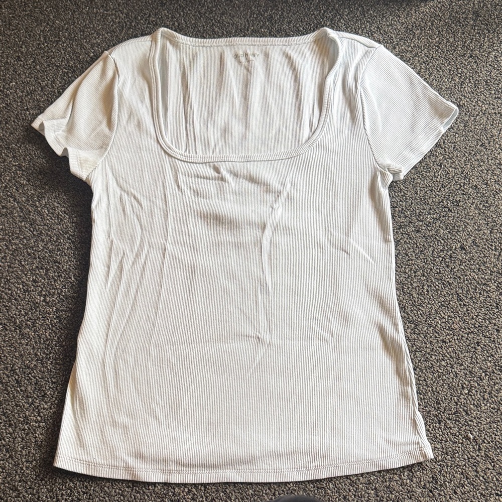Old Navy White Short Sleeve Top